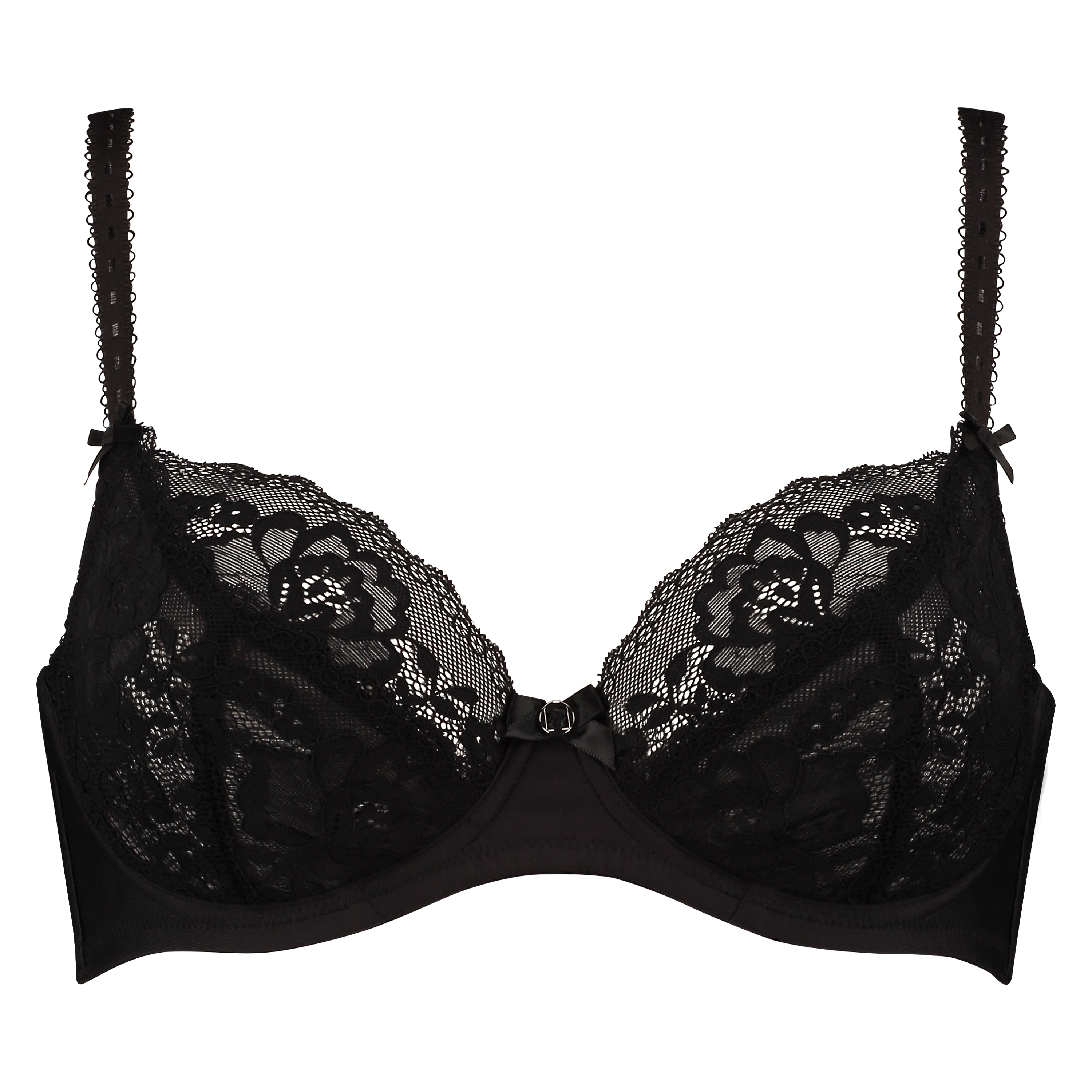 Soutien-gorge à armatures non-préformé Maya, Noir, main