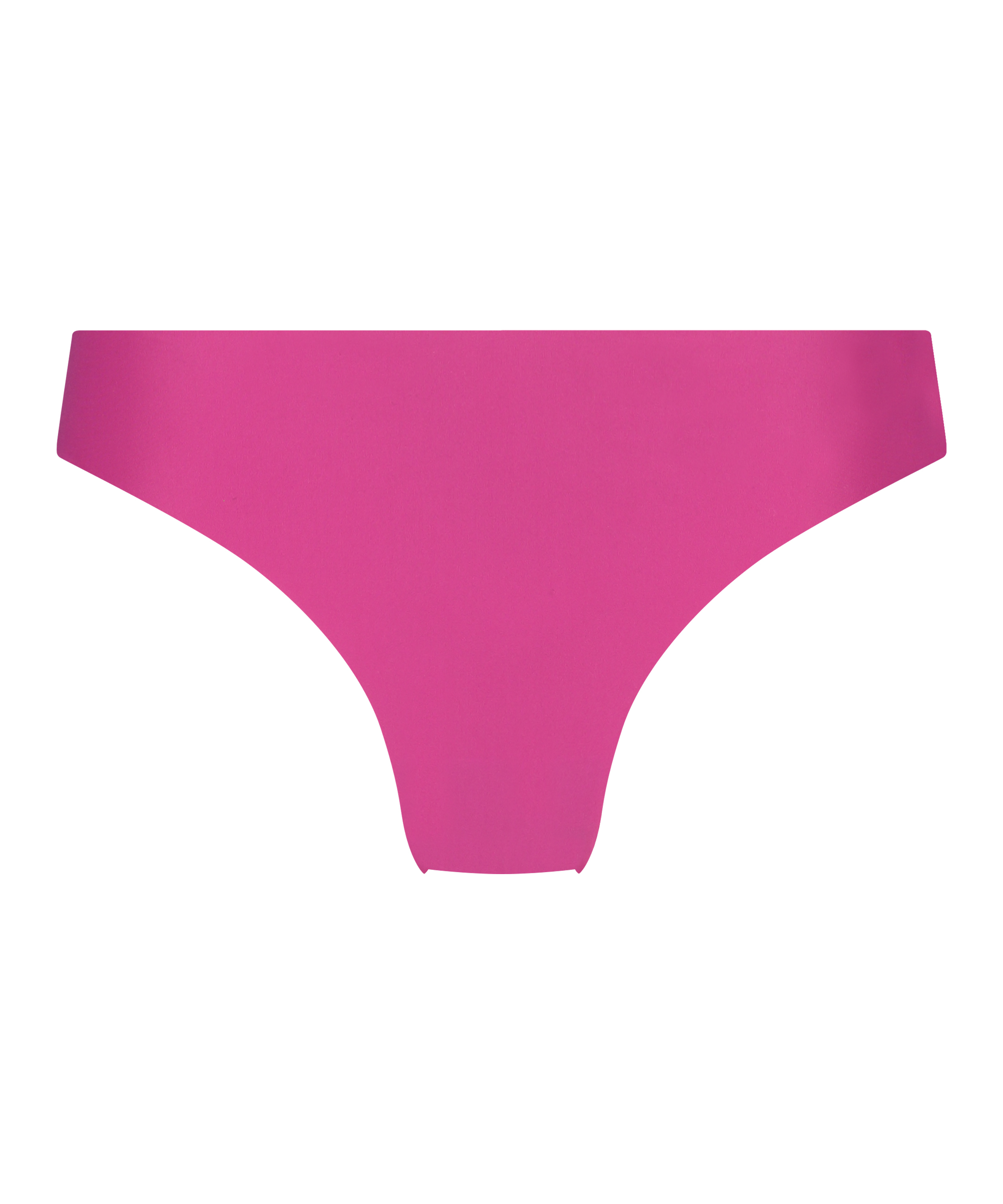 Slip brésilien invisible Fishnet, Rose, main