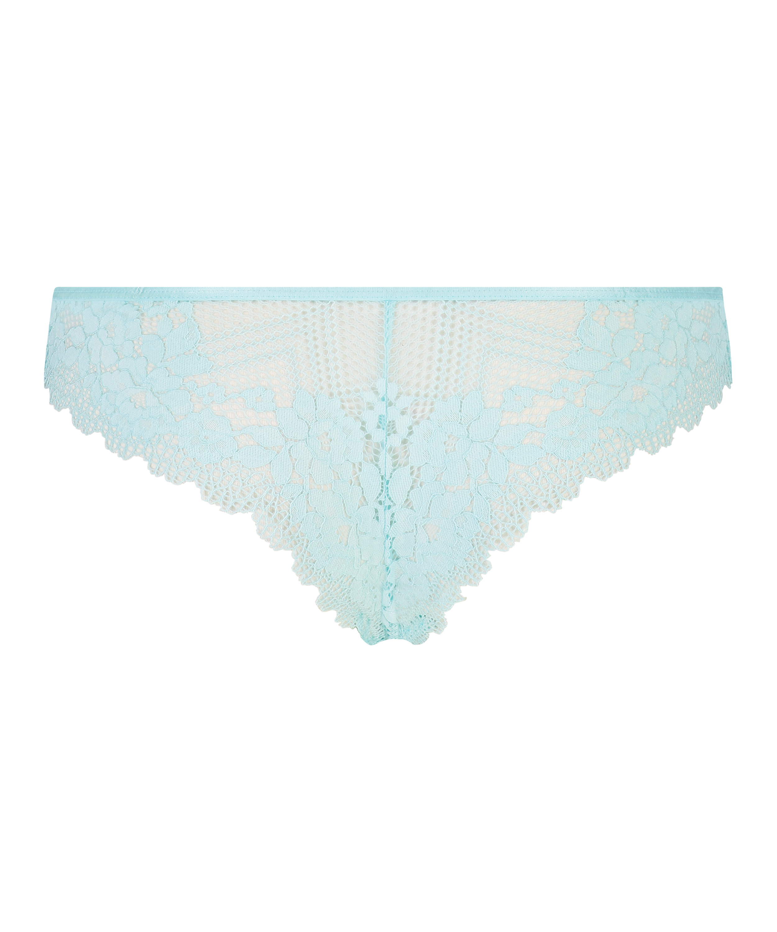 Slip brésilien Bruna, Bleu, main