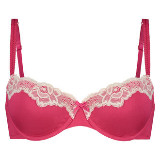 Soutien-gorge &agrave; armatures pr&eacute;form&eacute; Secret Lace, Rose