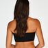 Top bandeau Seamless, Noir