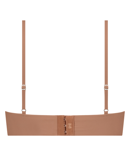 Triangle Brassière Smooth, Marron