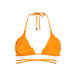 Haut de bikini triangle Doha, Orange