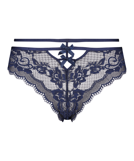 Slip brésilien Annie, Bleu