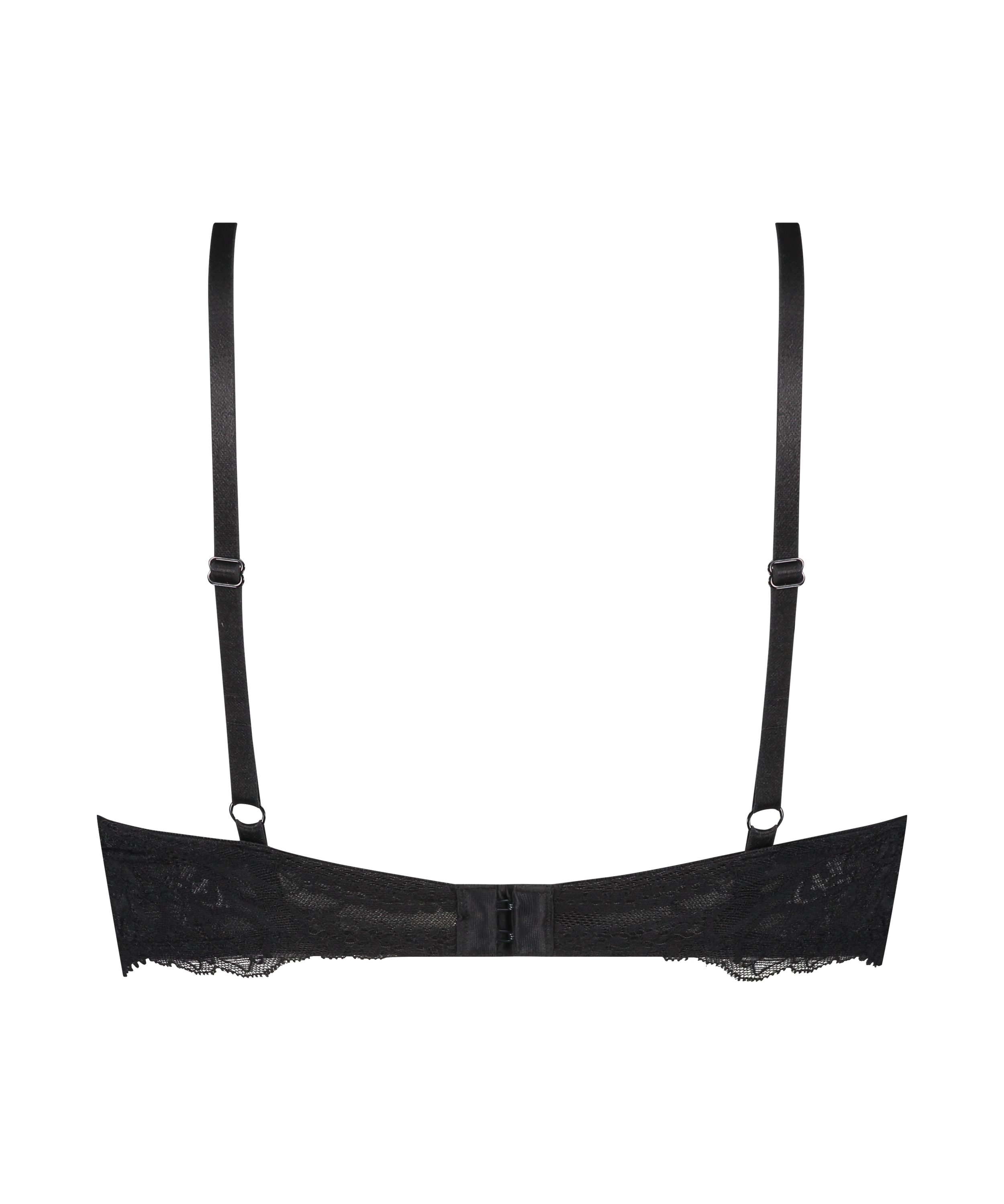 Soutien-gorge rembourré sans armatures Leonie, Noir, main