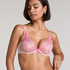 Soutien-gorge à armatures non-préformé Beau, Rose