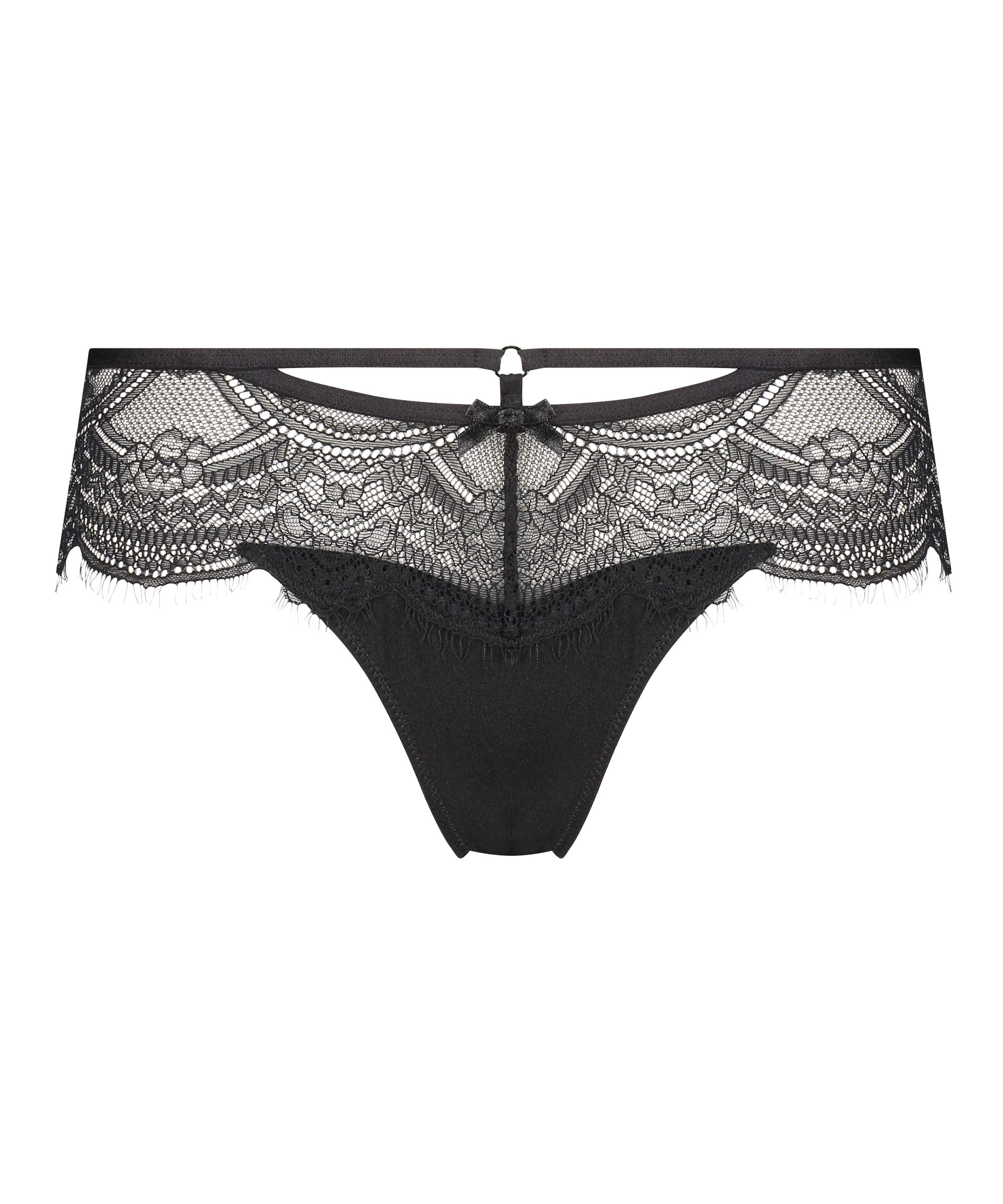 Boxer string Nathalie - Noir - Strings & Boxerstrings - Hunkemöller