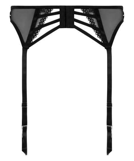 Porte-jarretelles Vera, Noir