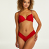 Slip brésilien v-shape Vixon, Rouge