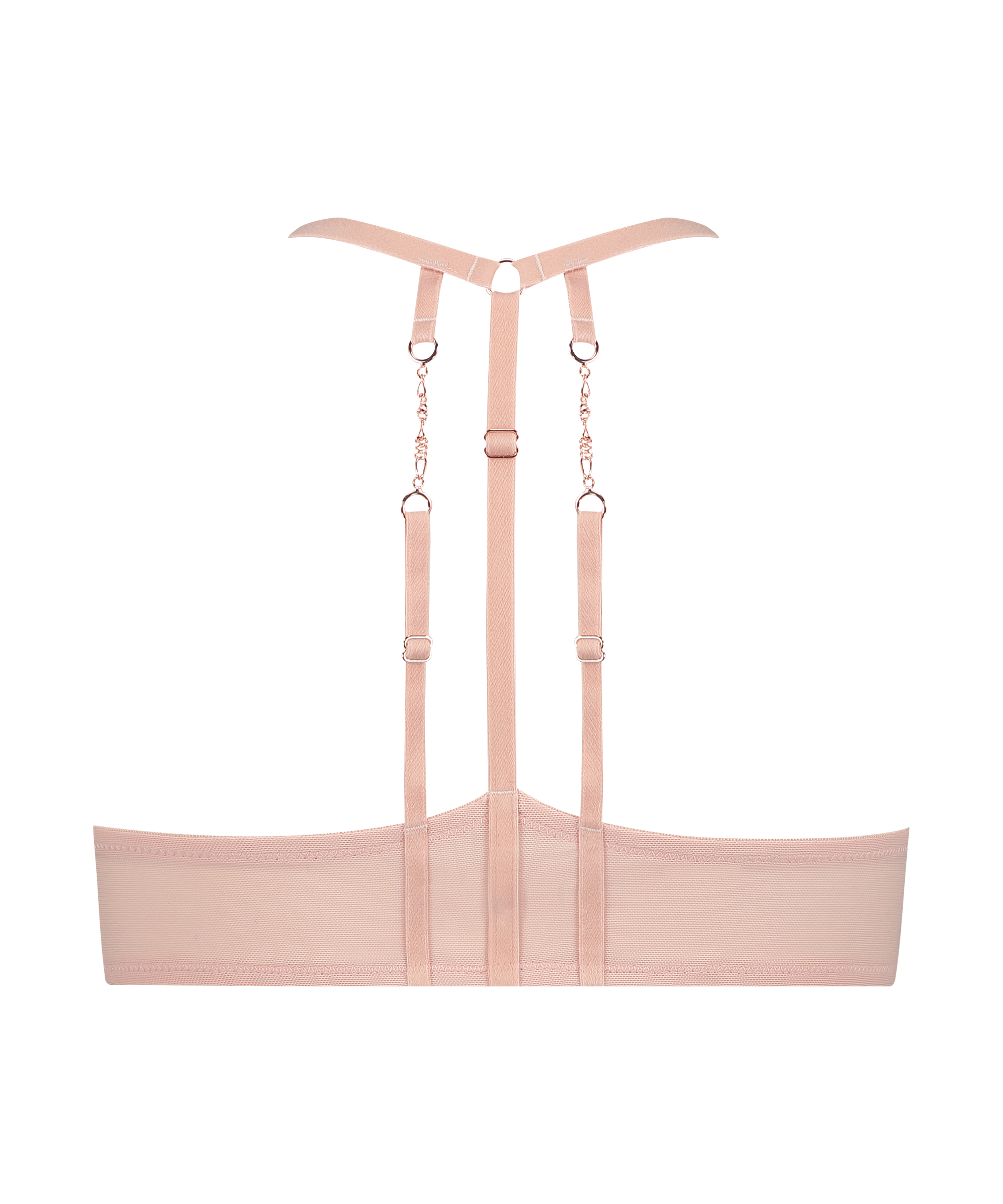 Soutien-gorge push-up à armatures préformé Nicole, Rose, main