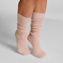 Chaussettes avec Cachemire, Rose