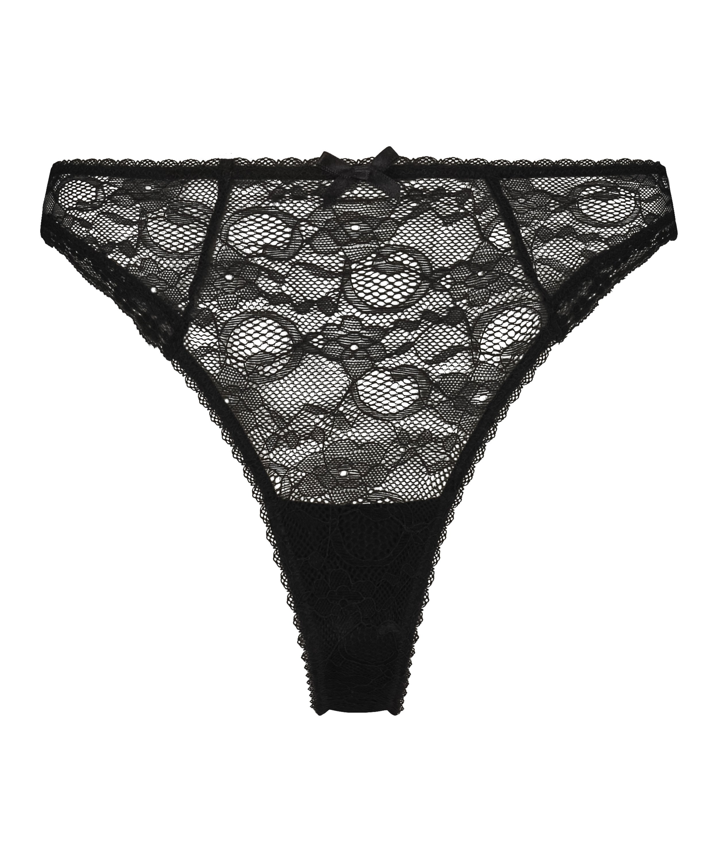 Slip brésilien Riley, Noir, main