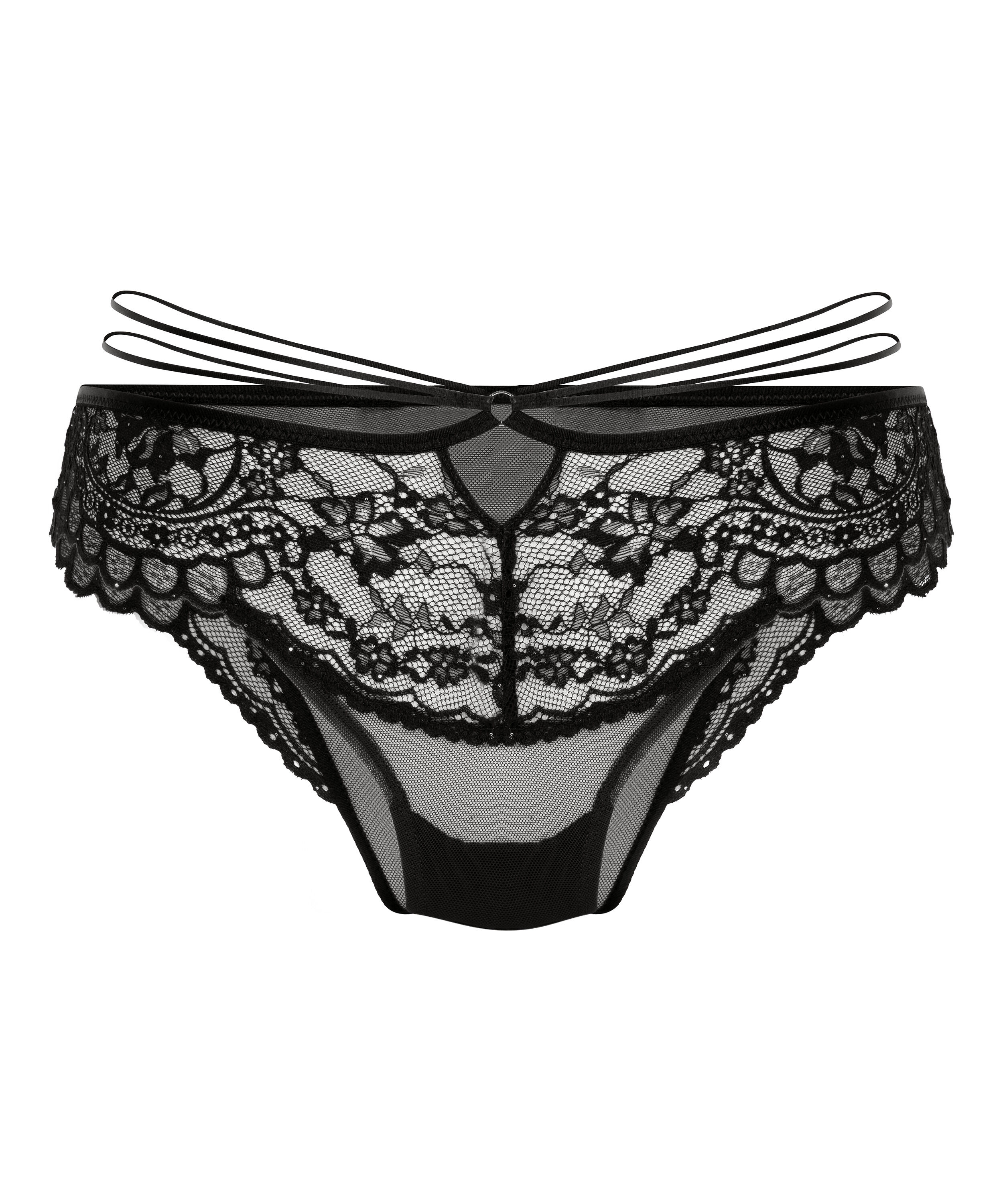 Culotte br&eacute;silienne Sabrina, Noir