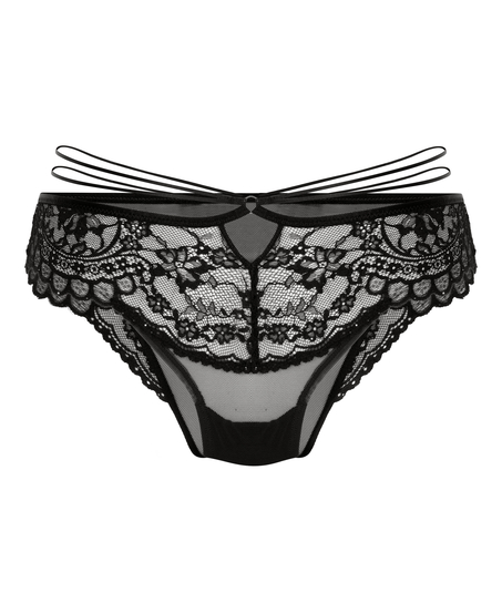 Culotte brésilienne Sabrina, Noir