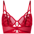 Soutien-gorge à armatures non-rembourré Noeki, Rouge