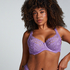 Soutien-gorge à armatures non-préformé Daisy, Violet