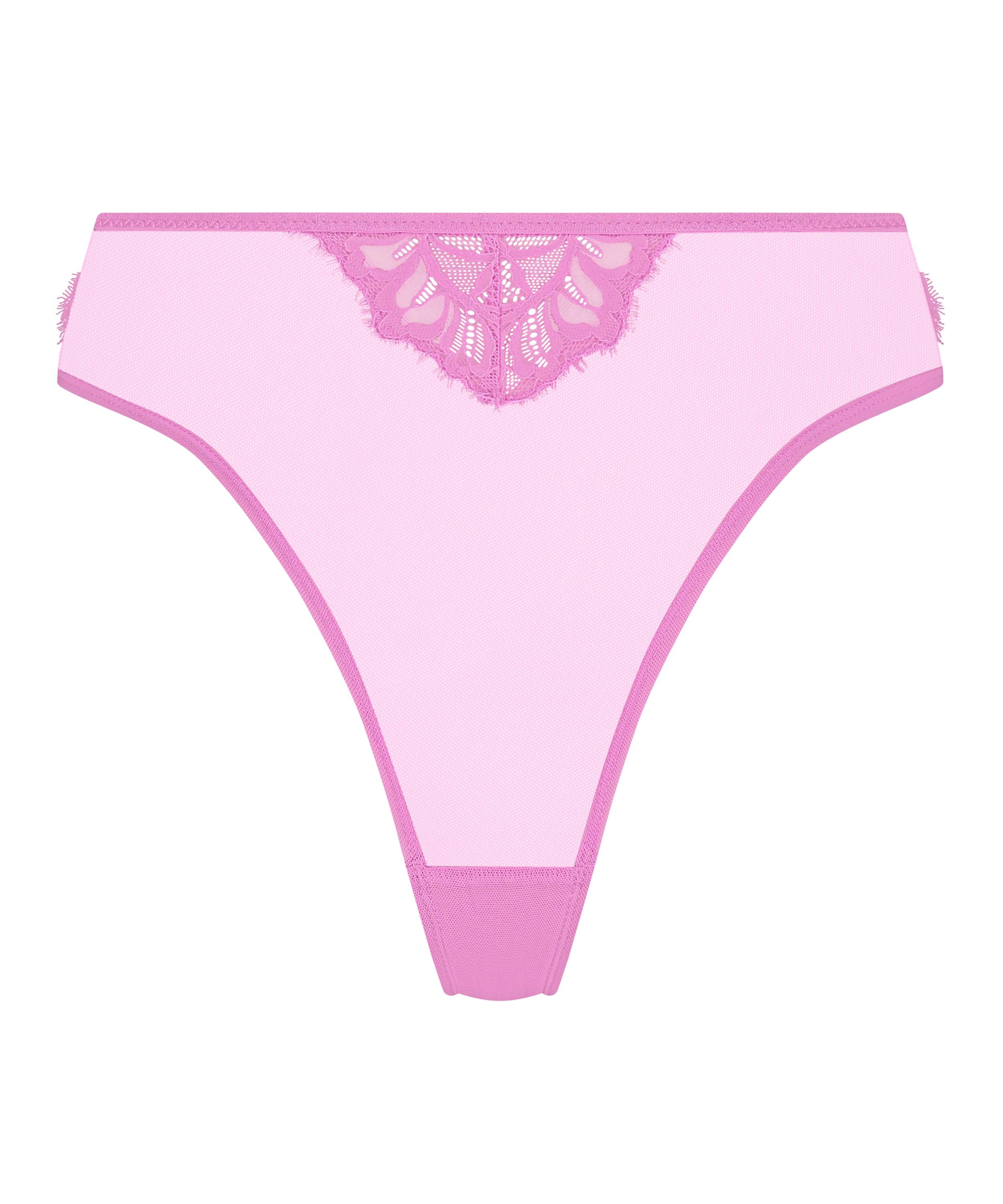 Slip brésilien Isabella, Rose, main