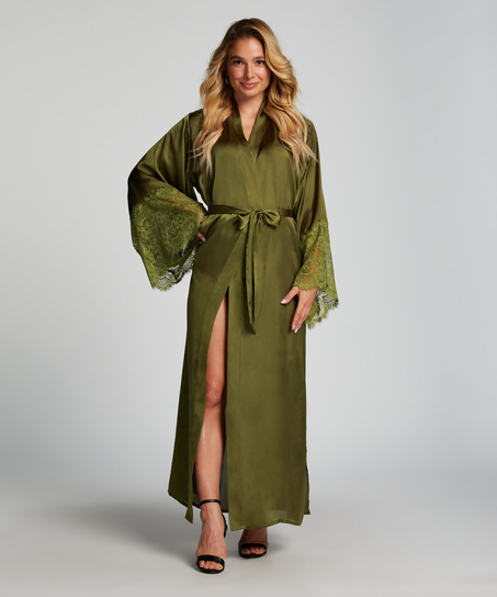 Kimono Satin, Vert