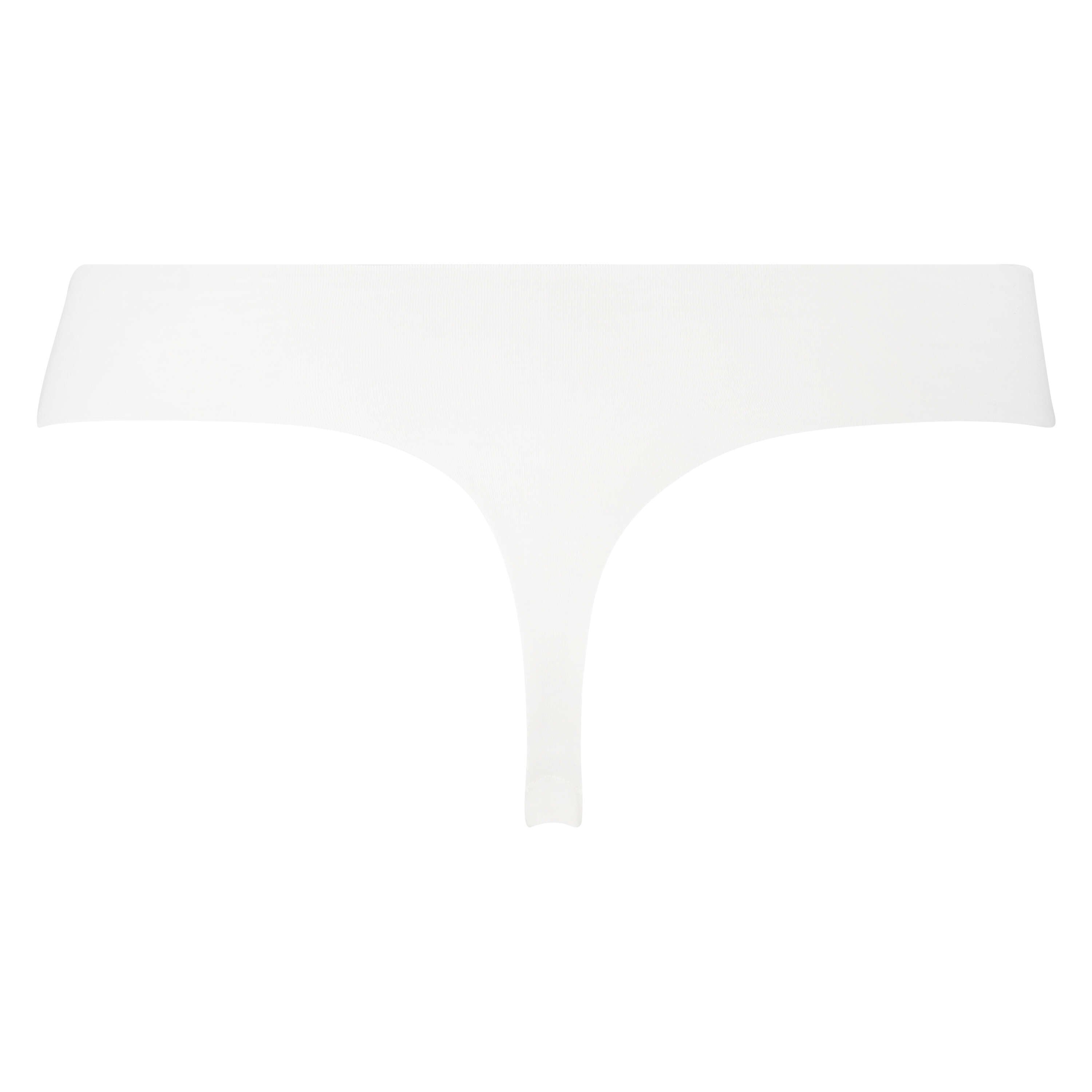 String invisible en coton, Blanc, main