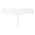 String invisible en coton, Blanc