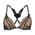 Soutien-gorge à armatures préformé push-up Kelsey Lucy Hale, Noir