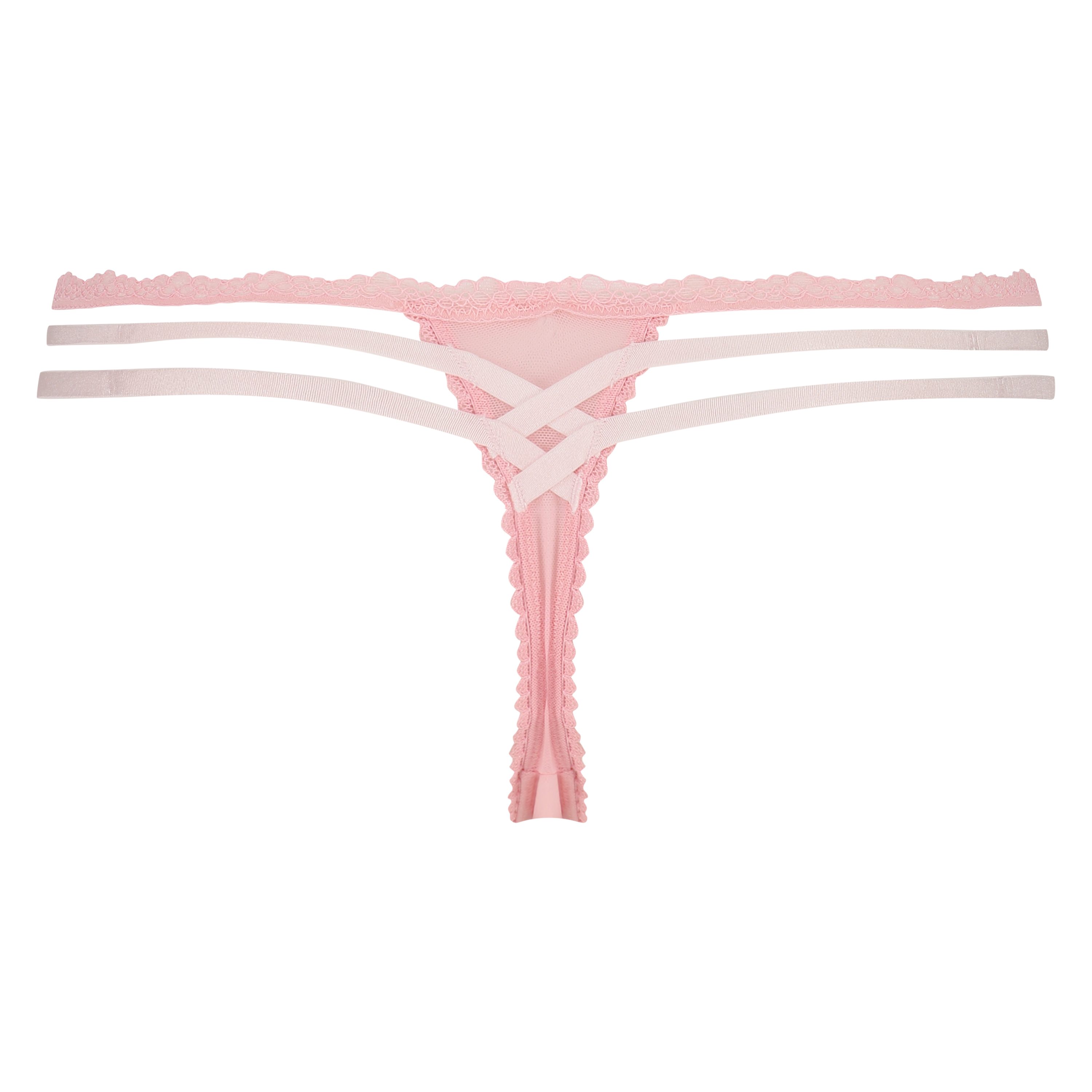Tanga string Sophie, Rose, main