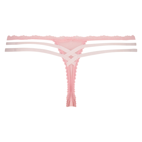 Tanga string Sophie, Rose