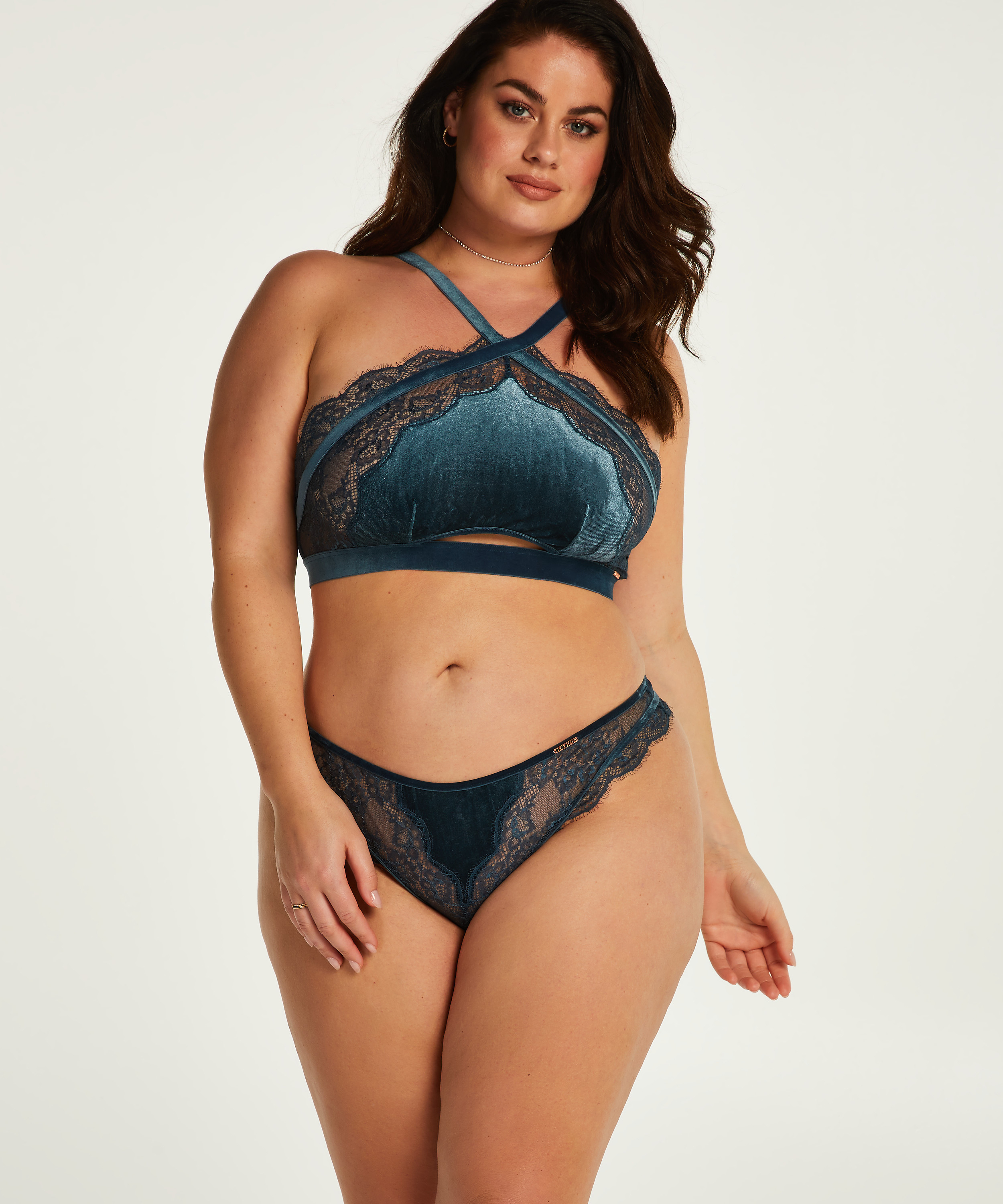 Brassi&egrave;re Janelle Curvy Lucy Hale, Bleu, main