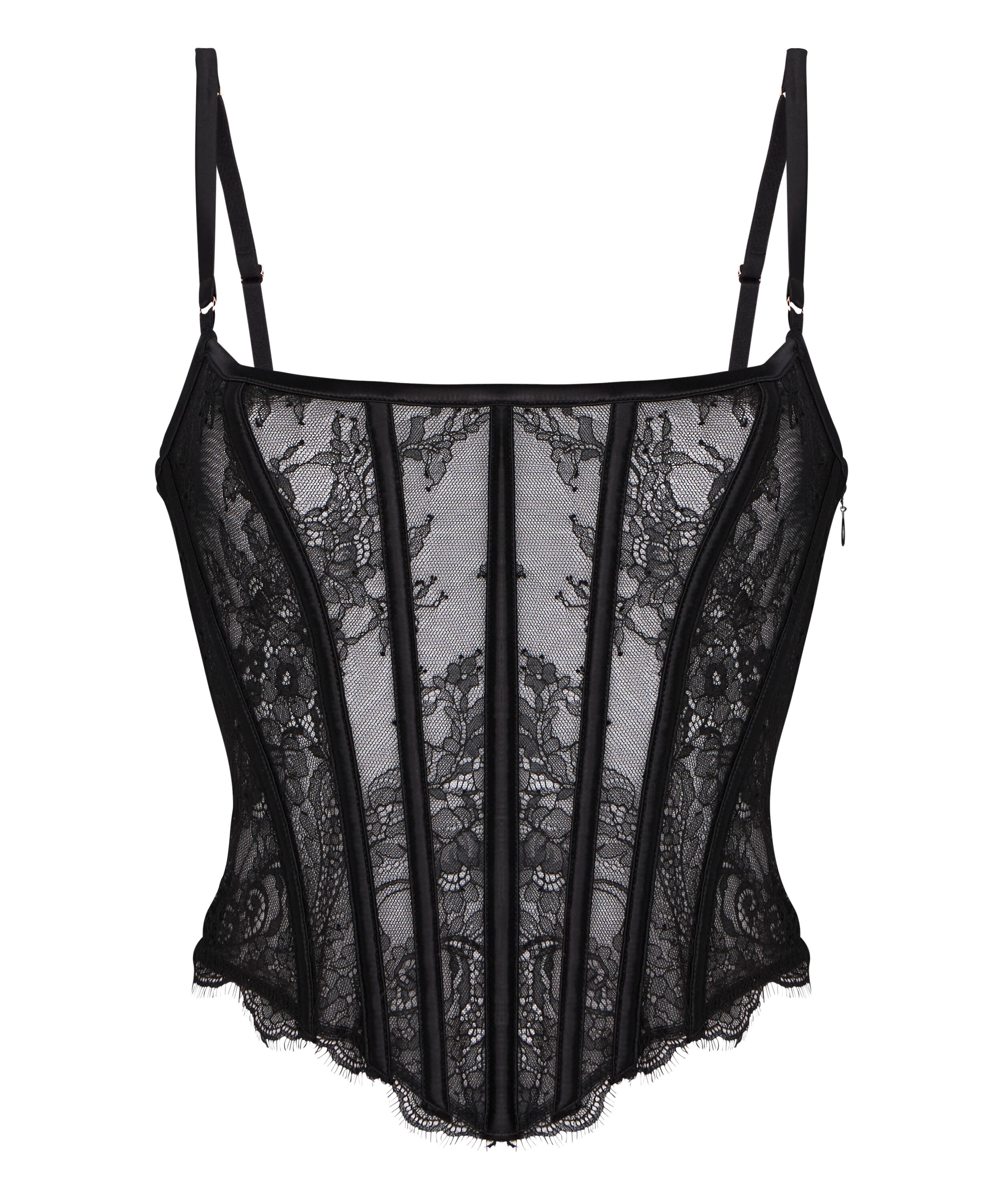 Bustier Sylvia, Noir