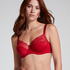 Soutien-gorge à armatures non-préformé Sophie, Rouge