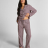 Pantalon de Pyjama Flanel, Violet