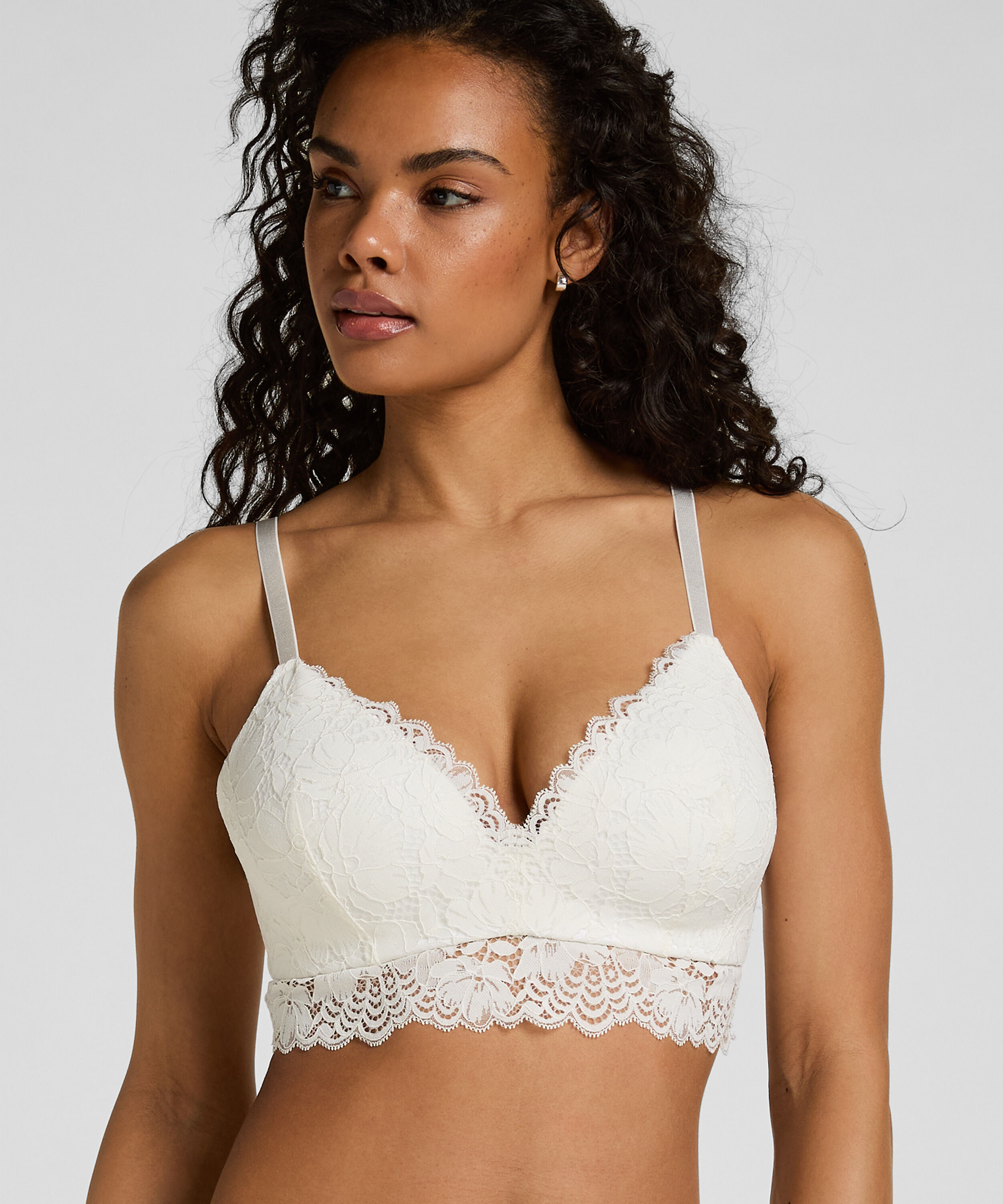 Soutien-gorge sans armatures préformé Andrea, Blanc Soutien-gorge sans armatures préformé Andrea, Blanc