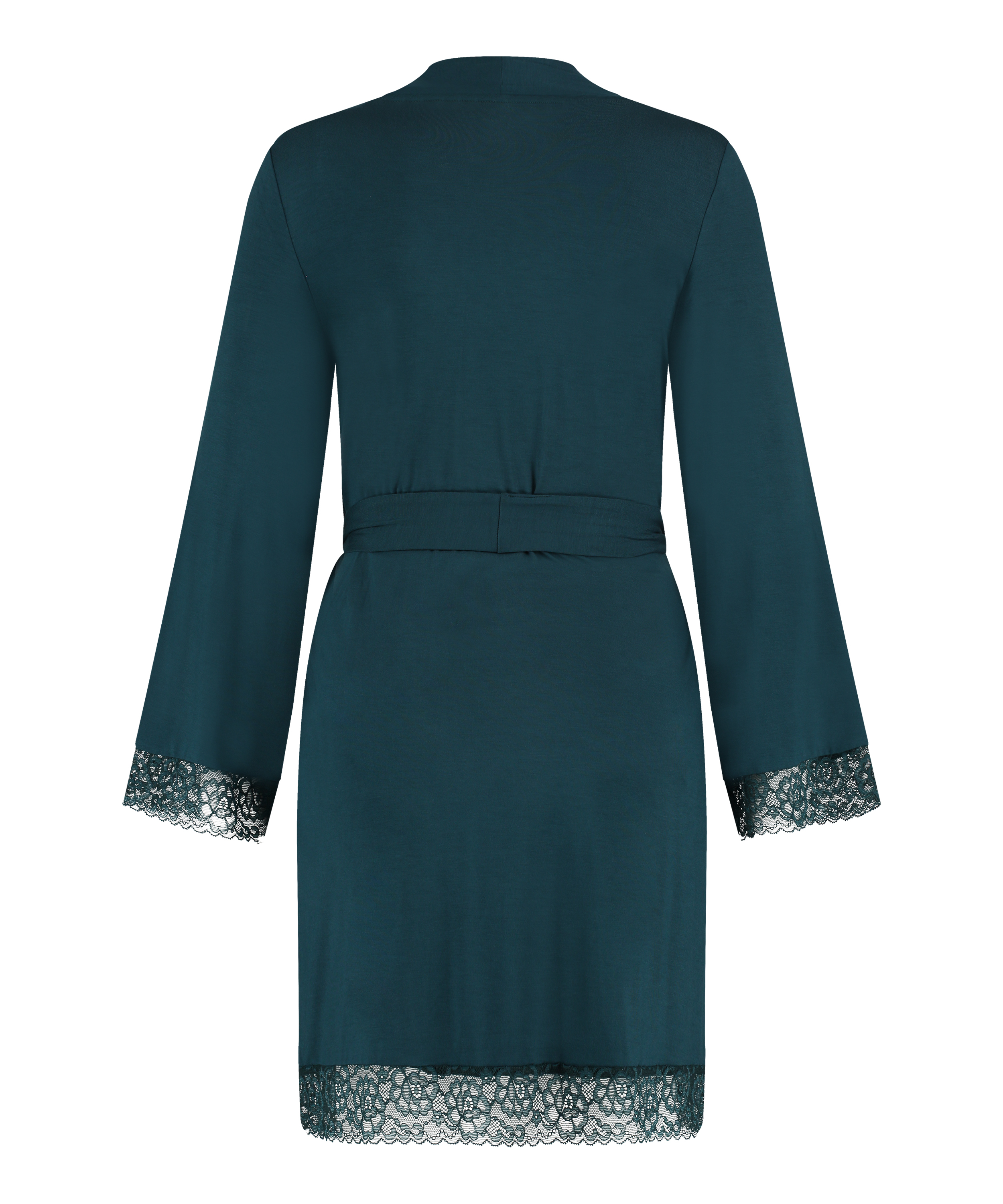 Peignoir, Bleu, main