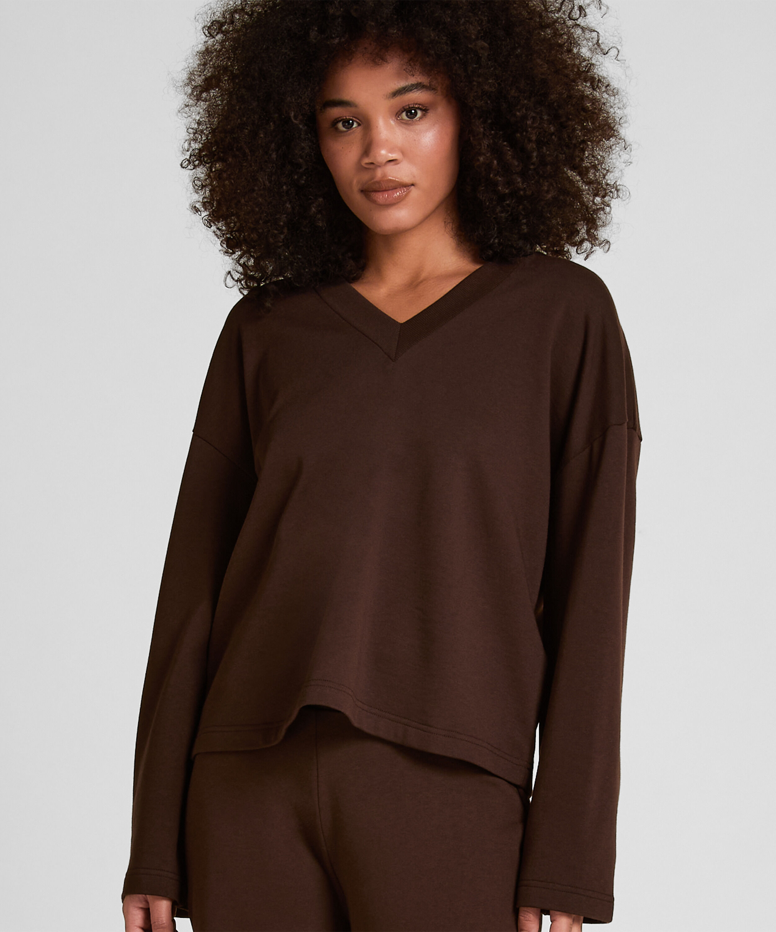 Lounge Top Audrey, Marron