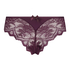 Slip brésilien échancré Heira, Violet