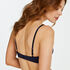 Soutien-gorge &agrave; armatures pr&eacute;form&eacute; Plunge, Bleu