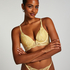 Soutien-gorge à armatures préformé longline Sali, Jaune