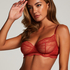 Soutien-gorge non-rembourr&eacute; &agrave; armatures Isabelle, Orange