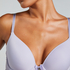 Soutien-gorge à armatures préformé Plunge, Violet