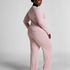 Haut de pyjama Henley, Rose