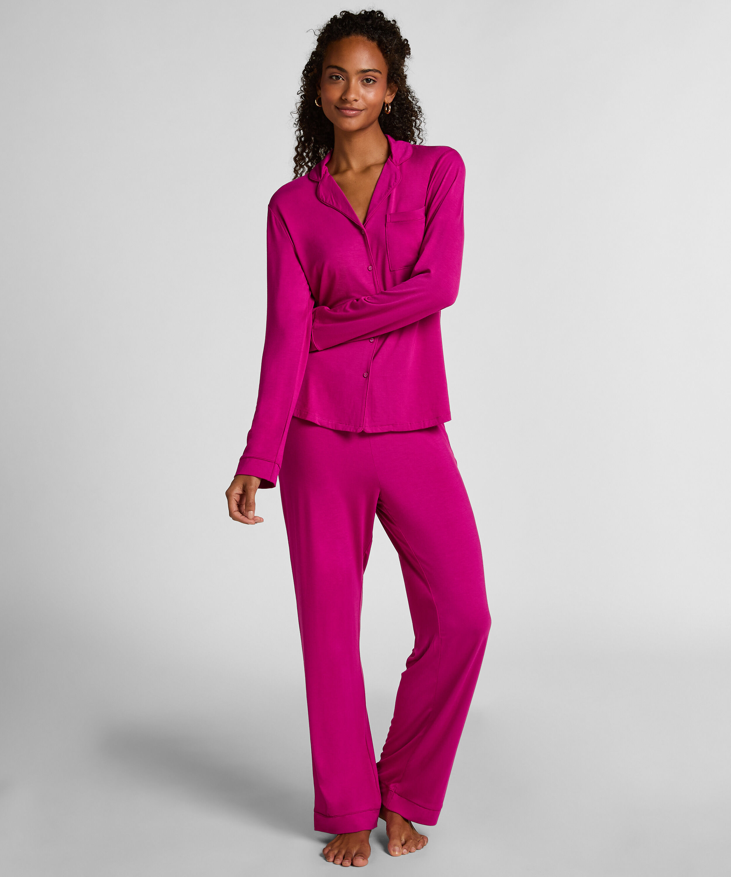 Pantalon en jersey Essential, Rose Pantalon en jersey Essential, Rose