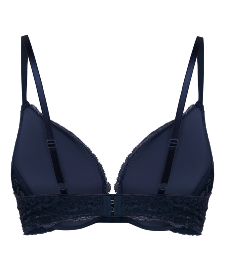 Soutien-gorge &agrave; armatures pr&eacute;form&eacute; push-up Marine, Bleu