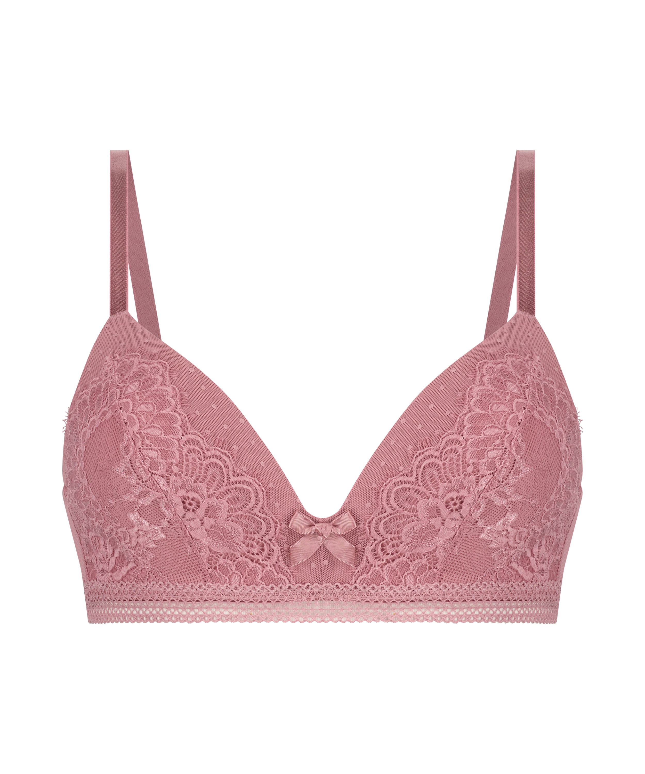 Soutien-gorge préformé sans armature Bessie Pink Ribbon, Rose, main