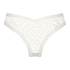 Slip br&eacute;silien V-shape Zena, Blanc