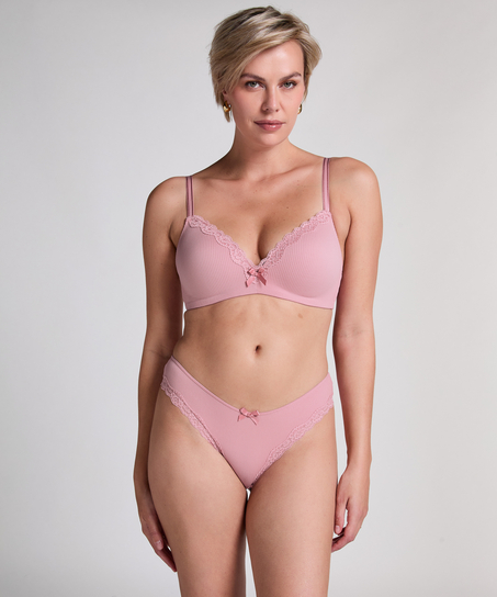 Soutien-gorge sans armatures préformé Lola, Rose