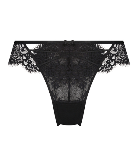 Slip brésilien Arabella, Noir