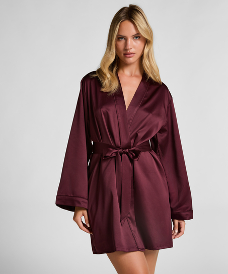 Kimono Satin, Rouge
