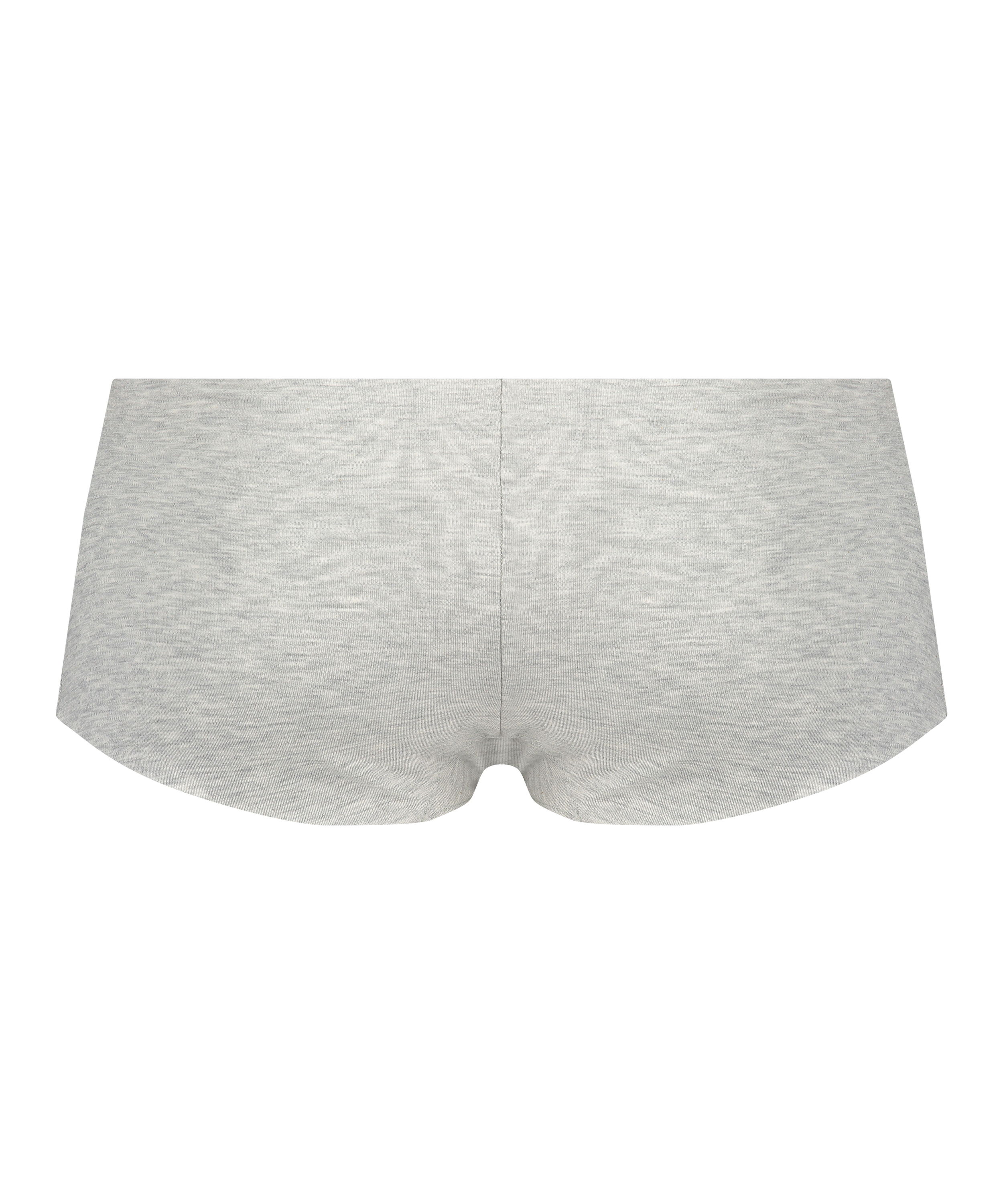 Boxer invisible en coton, Gris, main