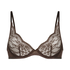 Soutien-gorge à armatures non-préformé Isabelle, Marron