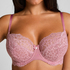 Soutien-gorge à armatures non-préformé Marine, Rose